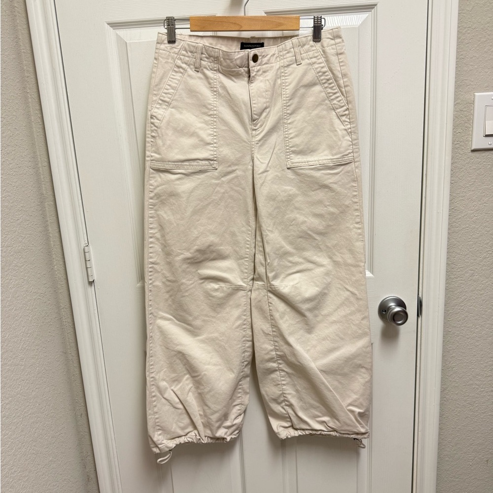 Banana Republic Chino Wide Leg Pants